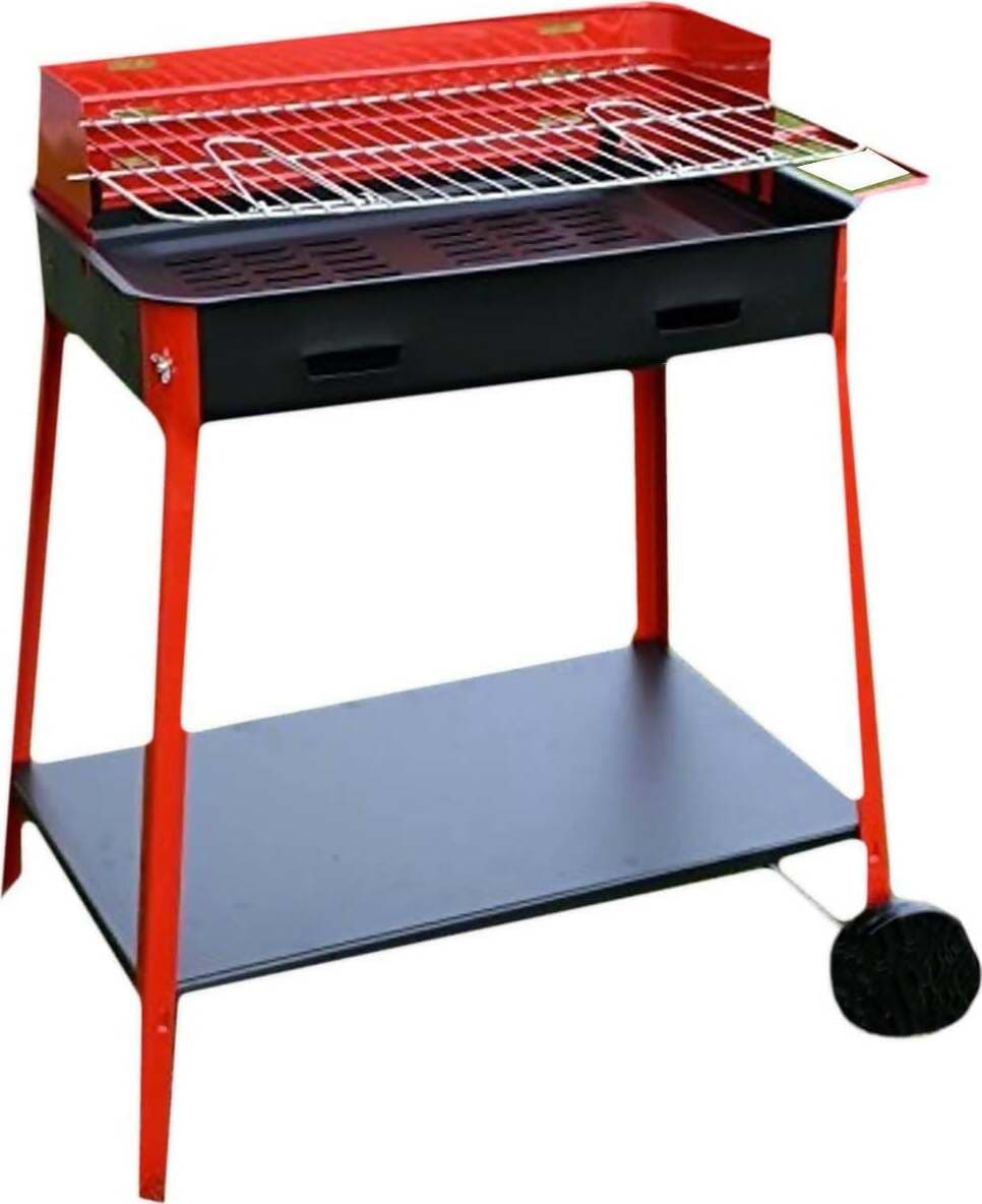 Fornacella Da Barbecue A Carbone Con Ruote E Griglia 40x60 Cm Giardino e giardinaggio/Barbecue e picnic/Barbecue e affumicatori/Barbecue da giardino e terrazza/Barbecue a carbone Ferus - Montoro, Commerciovirtuoso.it