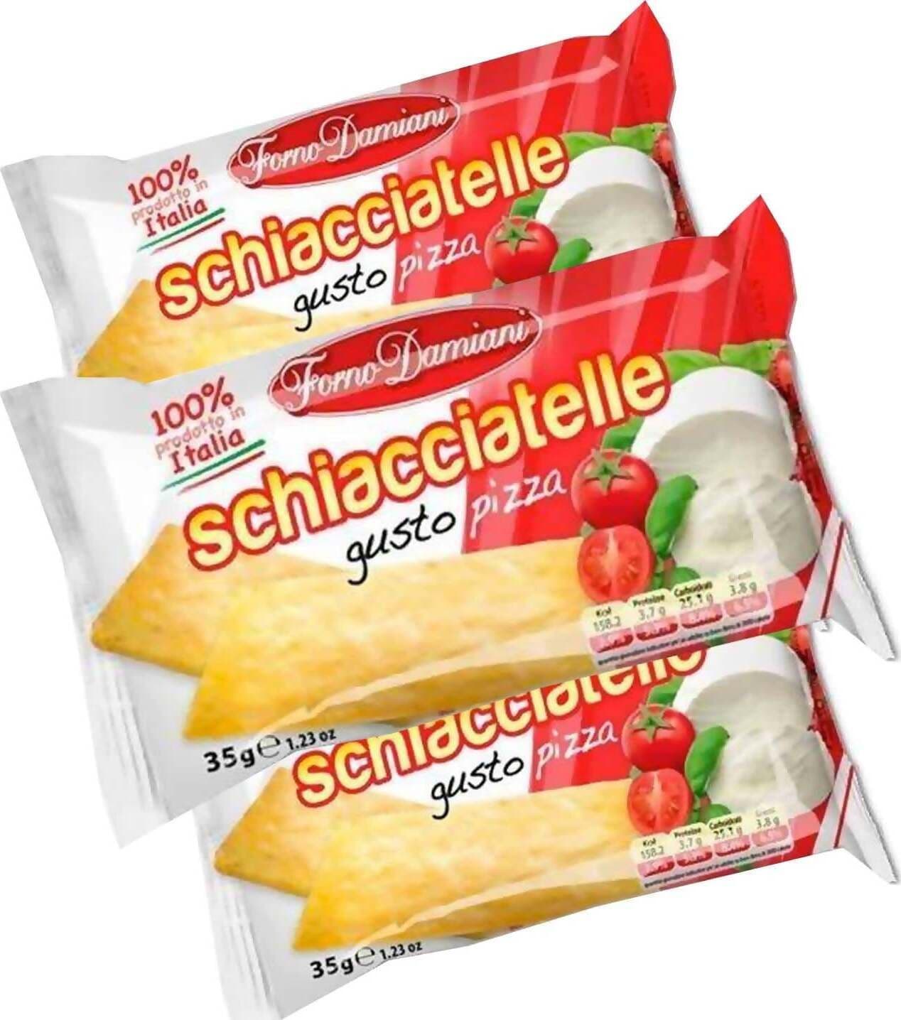Forno Damiani 50x Schiacciatelle Gusto Pizza Snack Cracker 35gr Formato Monoporzione Senza Olio Di Palma Confezione 50 Pezzi Alimentari e cura della casa/Snack dolci e salati/Cracker/Assortiti Franco Pausa Caffè - Albano Laziale, Commerciovirtuoso.it