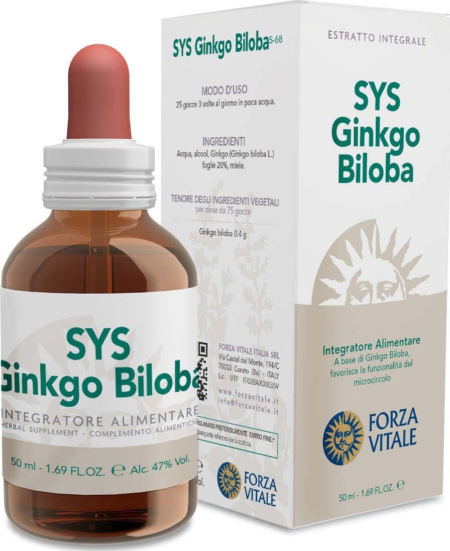 Forza Vitale Sys Ginko Biloba Tintura Madre 50 ml
