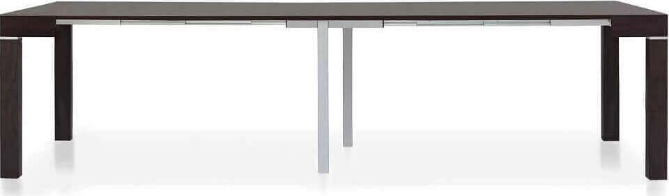 FOSTER---tavolo-a-consolle-in-laminato-110x50/100/150/200/250/300-Grigio-scuro-Milani-Home
