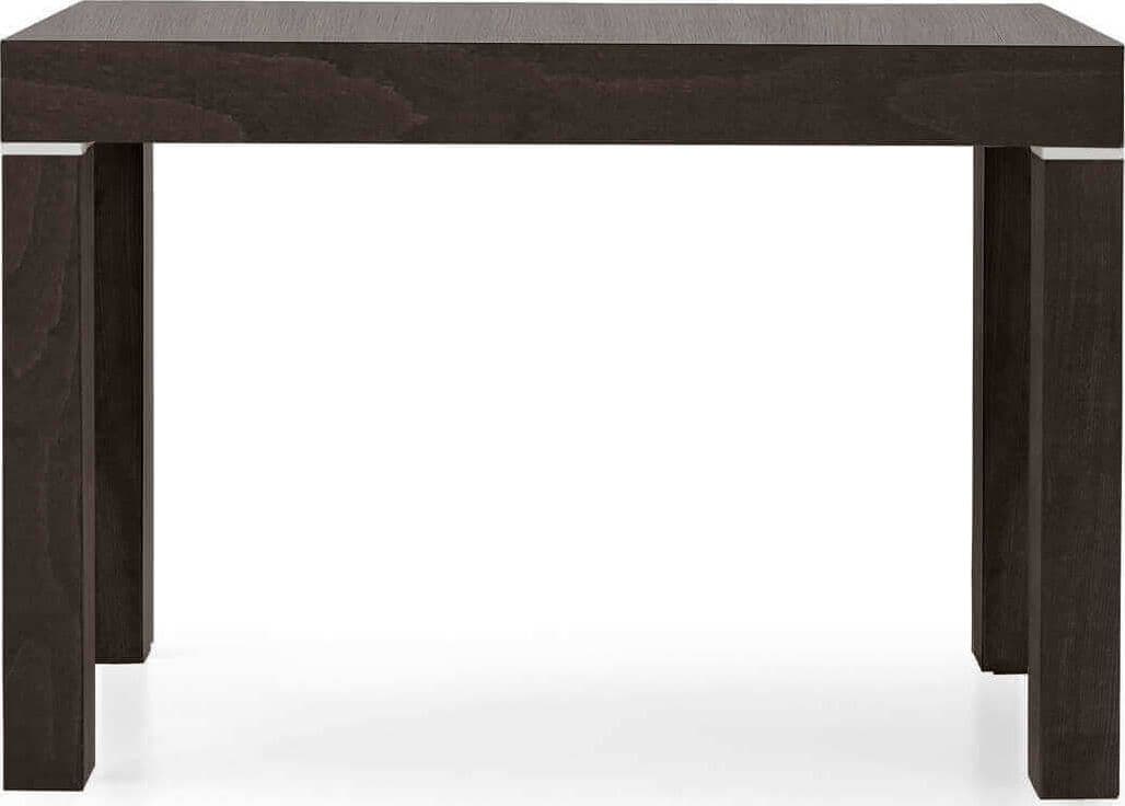 FOSTER - tavolo a consolle in laminato 90x50/100/150/200/250/300 Grigio scuro Milani Home