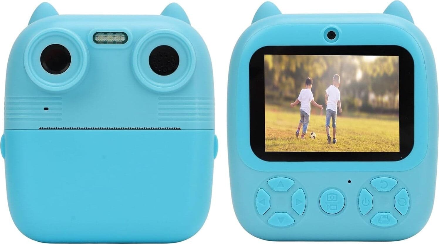 Fotocamera Digitale per Bambini, 1080P hd Dual Len Selfie Video Timer Giochi Fill Light IPS da 2,8 Pollici