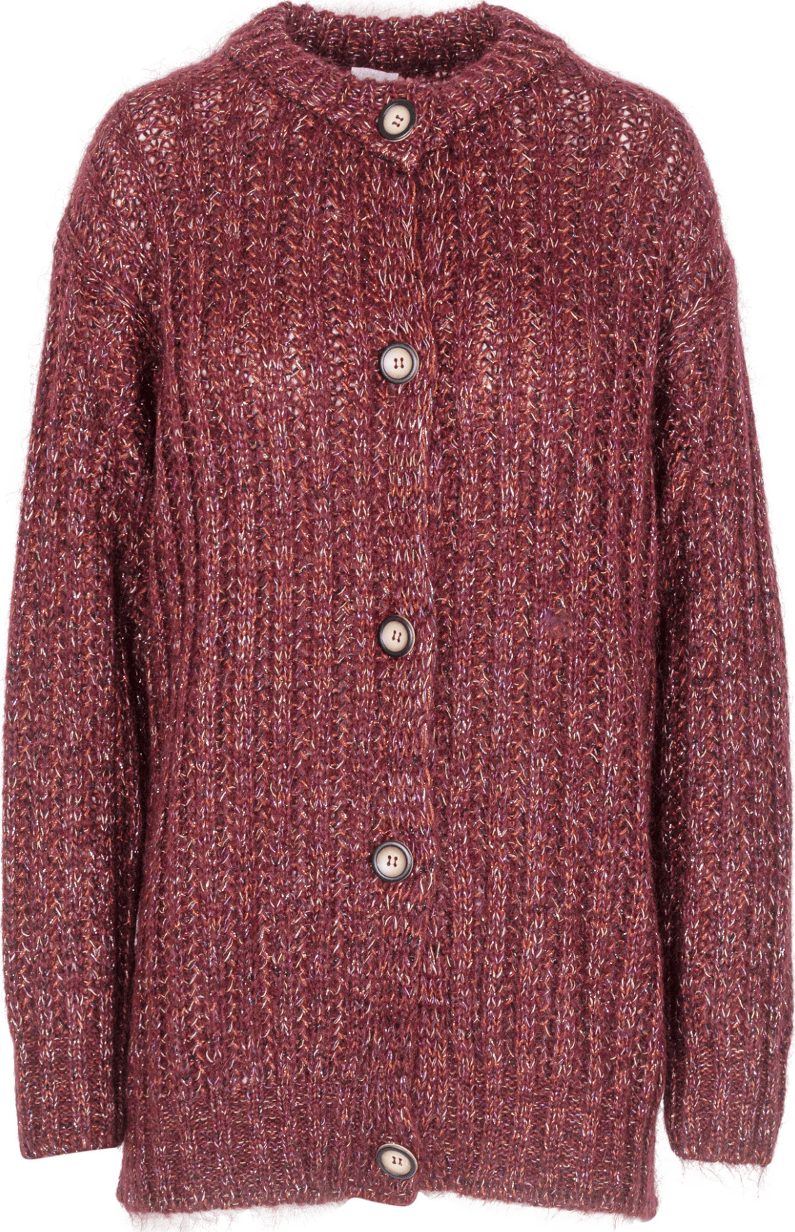 LA FEMME BLANCHE La Femme Blanche - Cardigan - 441809 - Bordeaux da donna in Cardigan Drestige - Casamassima, commercioVirtuoso.it