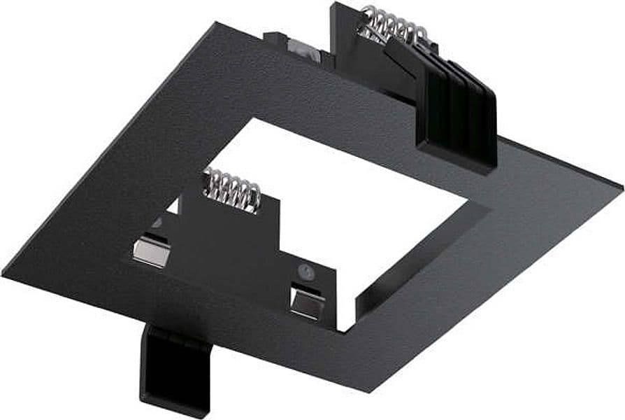 Frame Round Quadrato Dynamic Alluminio Nero