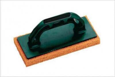 FRATTONE PLASTICA MM 135X215 manico plastica gommapiuma arancio