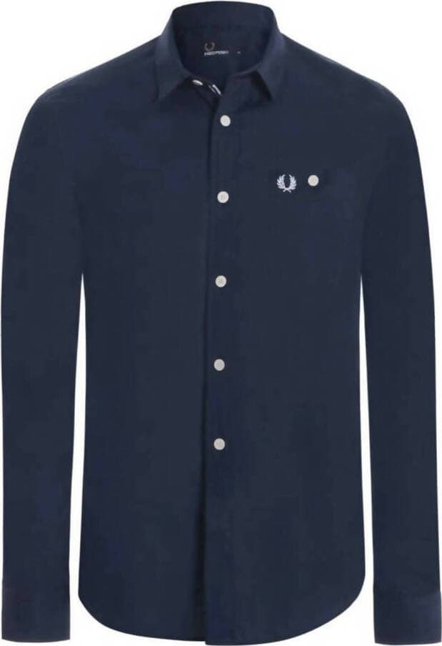 Fred Perry Camicia Uomo 100% Cotone Slim Fit Logo Ricamato Camicia con Tasca laterale Moda/Uomo/Abbigliamento/T-shirt polo e camicie/Camicie casual Euforia - Bronte, Commerciovirtuoso.it