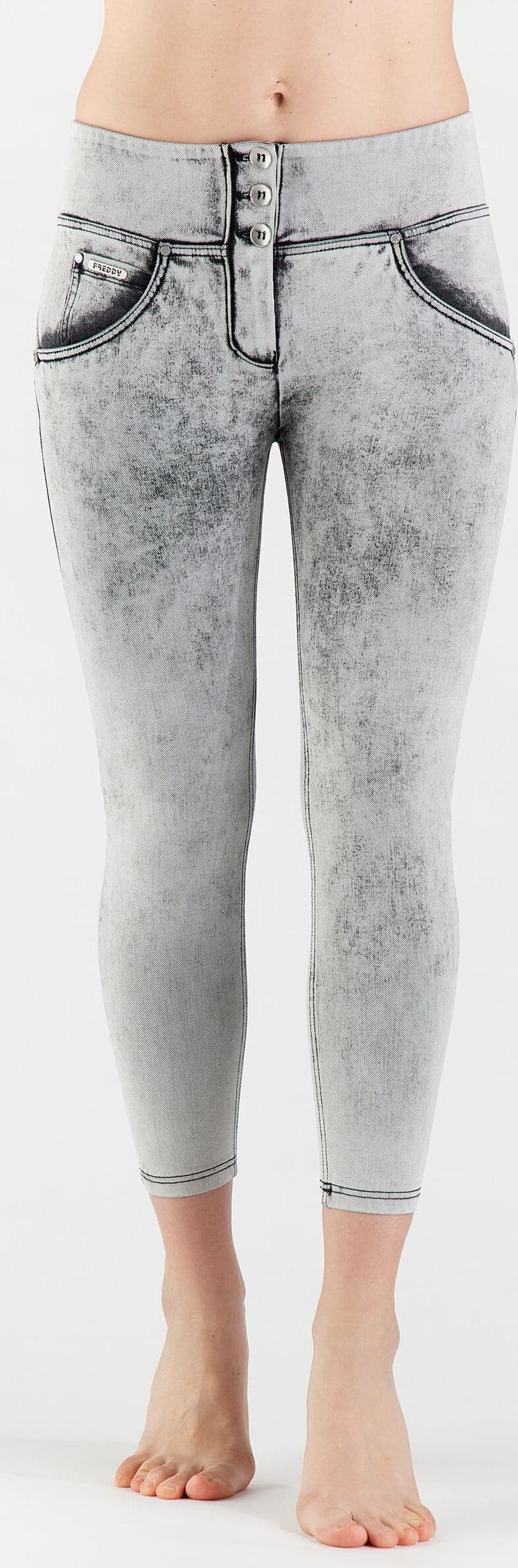 FREDDY-Pantaloni-Grigio-da-donna