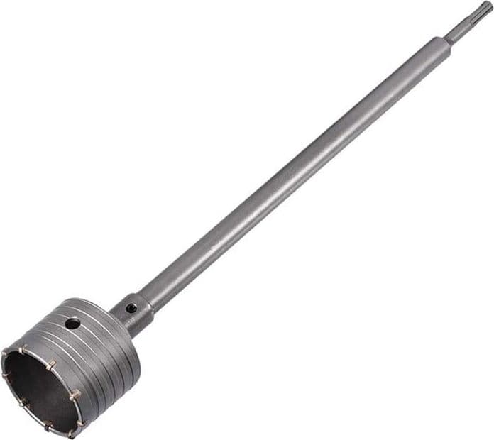Fresa-Muro-Cemento-A-Tazza-75-Mm-Asta-Prolunga-60-Cm-Attacco-Per-Trapano-Sds-Plus-Tools