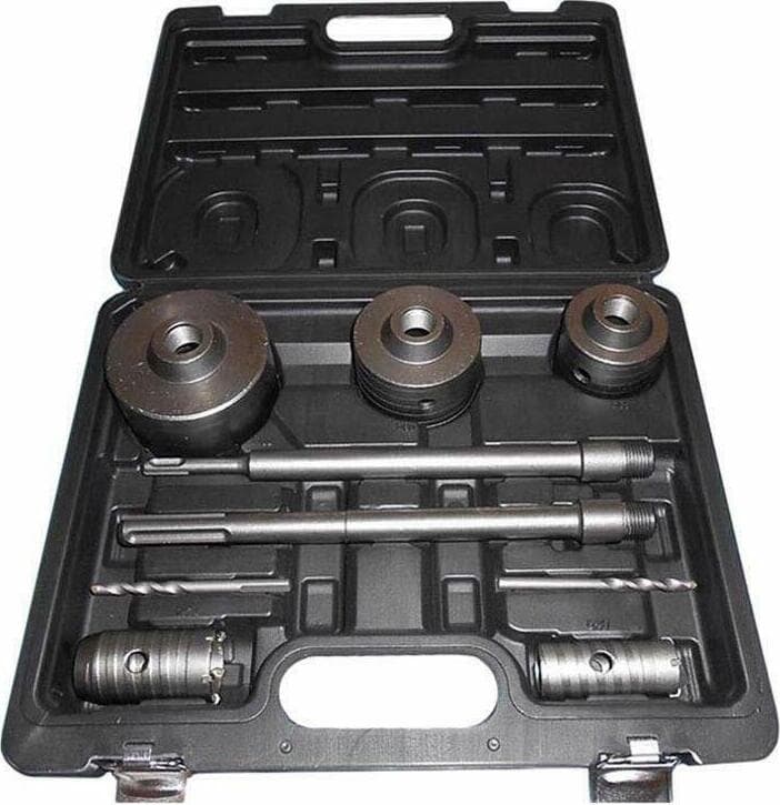 Frese-Carotatrice-9-Pz-Fresa-Muro-Attacco-Sds-Max-Sds-Plus-Carotatrici-Tools
