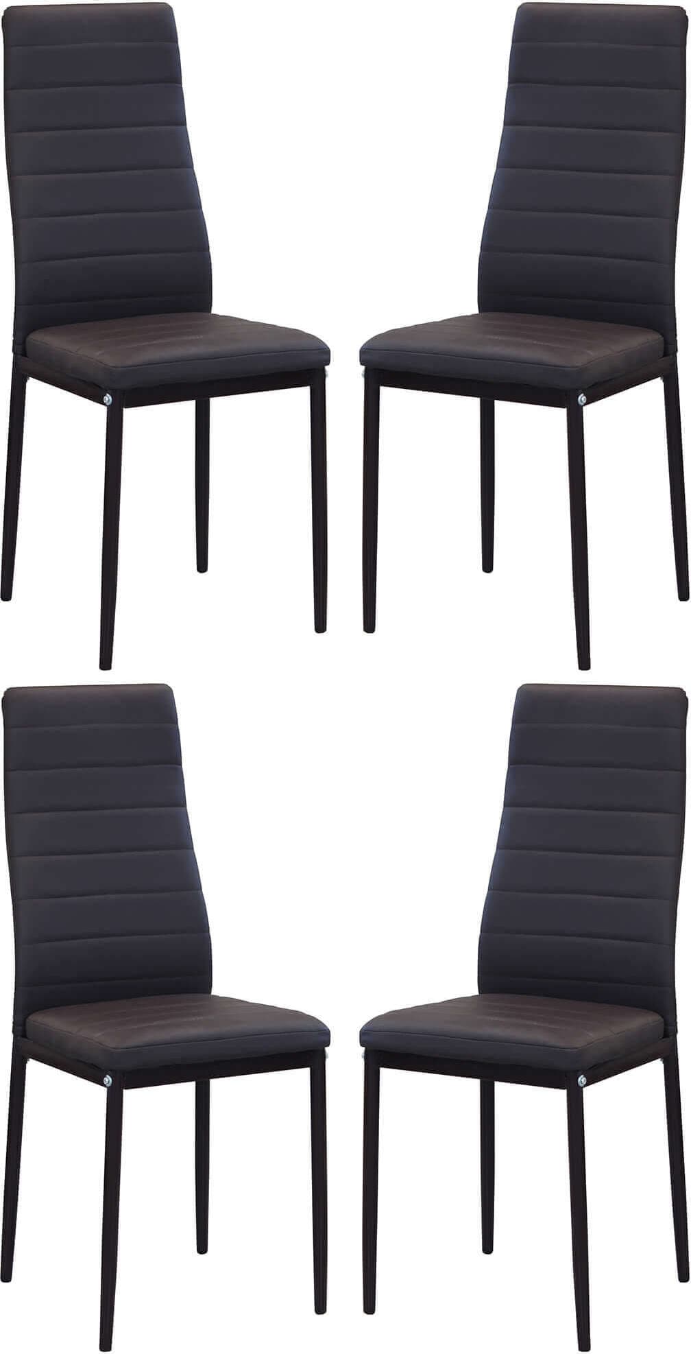 FRITZ---set-di-4-sedie-in-ecopelle-Marrone-Milani-Home