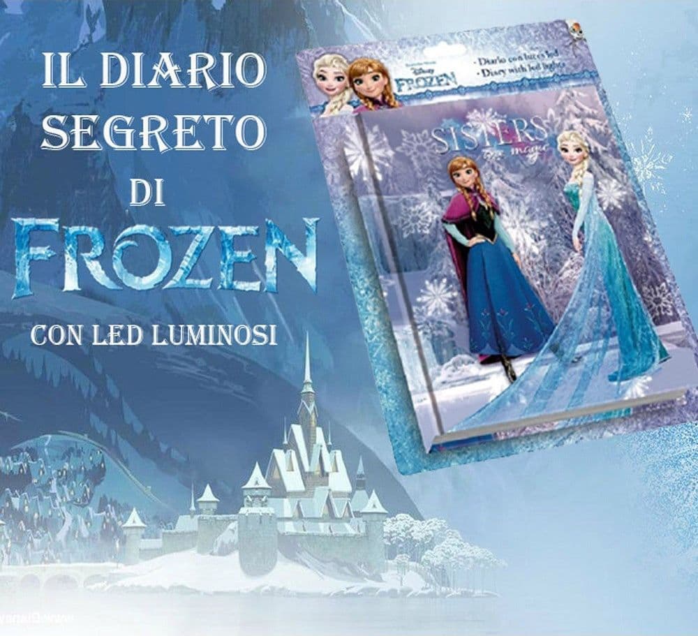 Frozen Diario Segreto Anna E Elsa Magico Con Led Per Scuola Bambini Hobby Giocattoli e infanzia > Scuola > Cancelleria Trade Shop italia - Napoli, Commerciovirtuoso.it