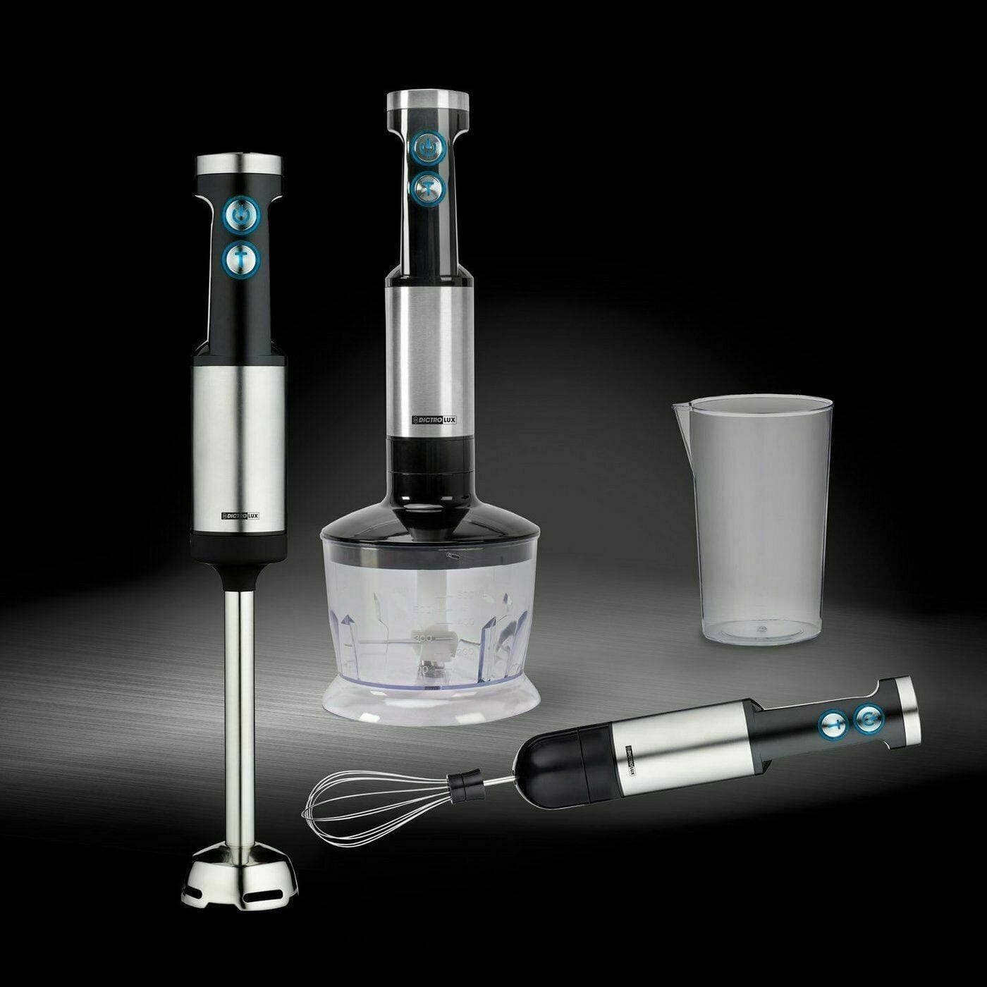 Frullatore-Ad-Immersione-3in1-Lame-Titanio-700w-Sbattitore-Tritatutto-Minipimer