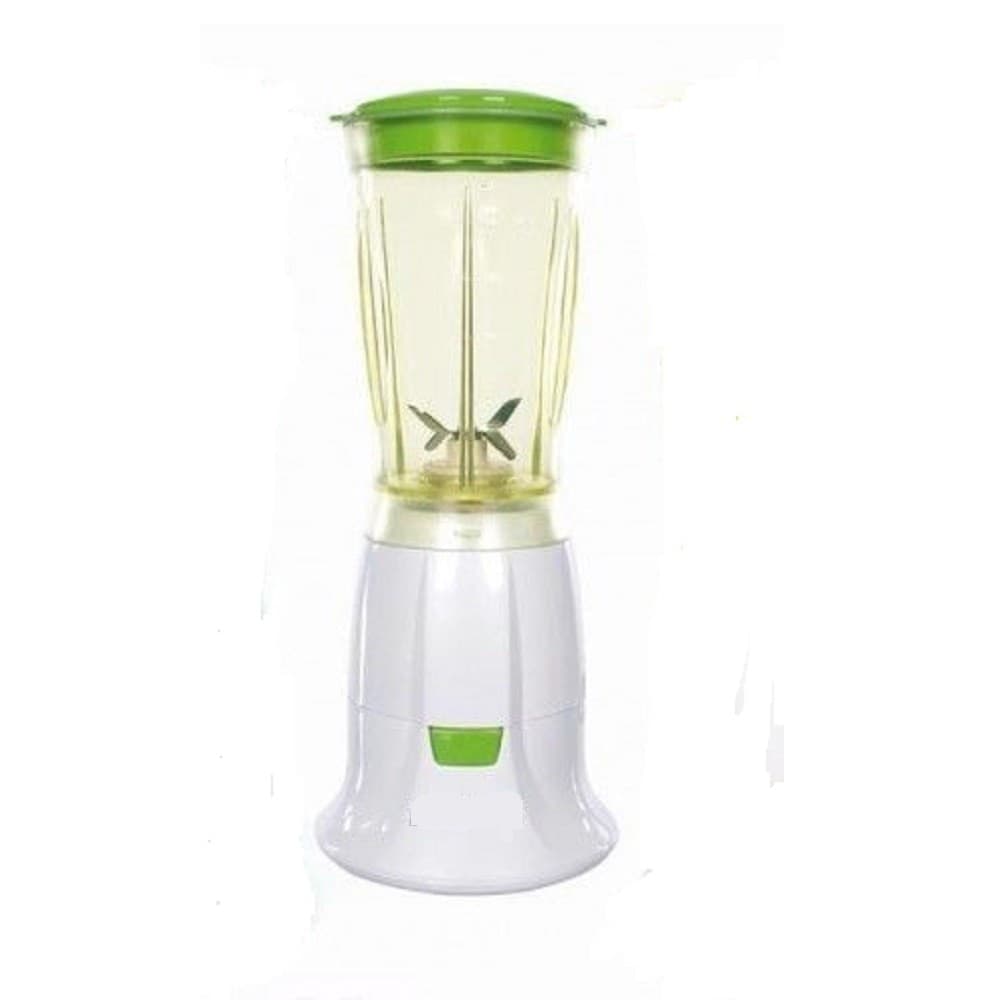 Frullatore-Elettrico-Lame-Acciaio-Inossidabile-Caraffa-400-Ml-200w-Macina-Caffè