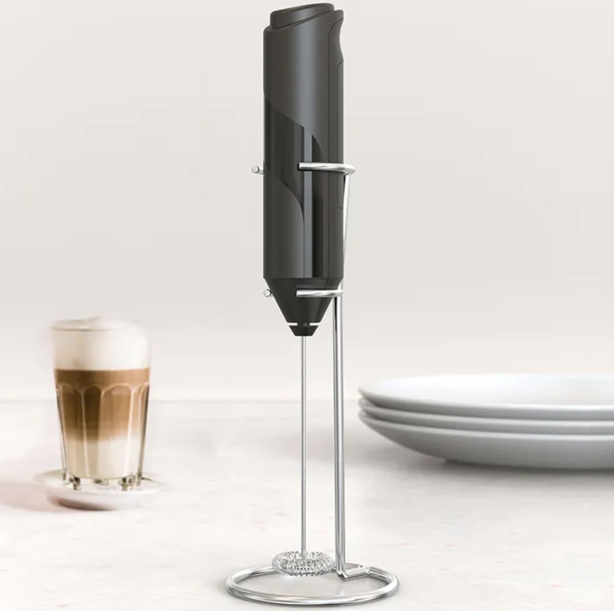 Frullino Montalatte Schiumalatte Schiumino Per Cappuccino Caff? Latte A Batteria Casa e cucina/Elettrodomestici per la cucina/Montalatte/Frullini montalatte a immersione Trade Shop italia - Napoli, Commerciovirtuoso.it