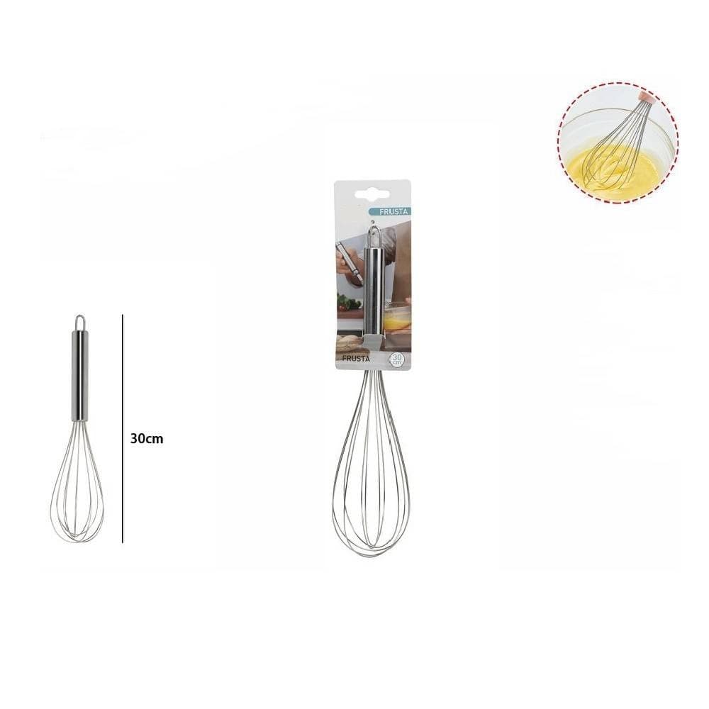 Frusta 30cm Sbattitore Sbatti Uova Montare Dolce Acciaio Utensile Cucina 66199 Casa, arredamento e bricolage > Cucina > Utensili Cucina Trade Shop italia - Napoli, Commerciovirtuoso.it