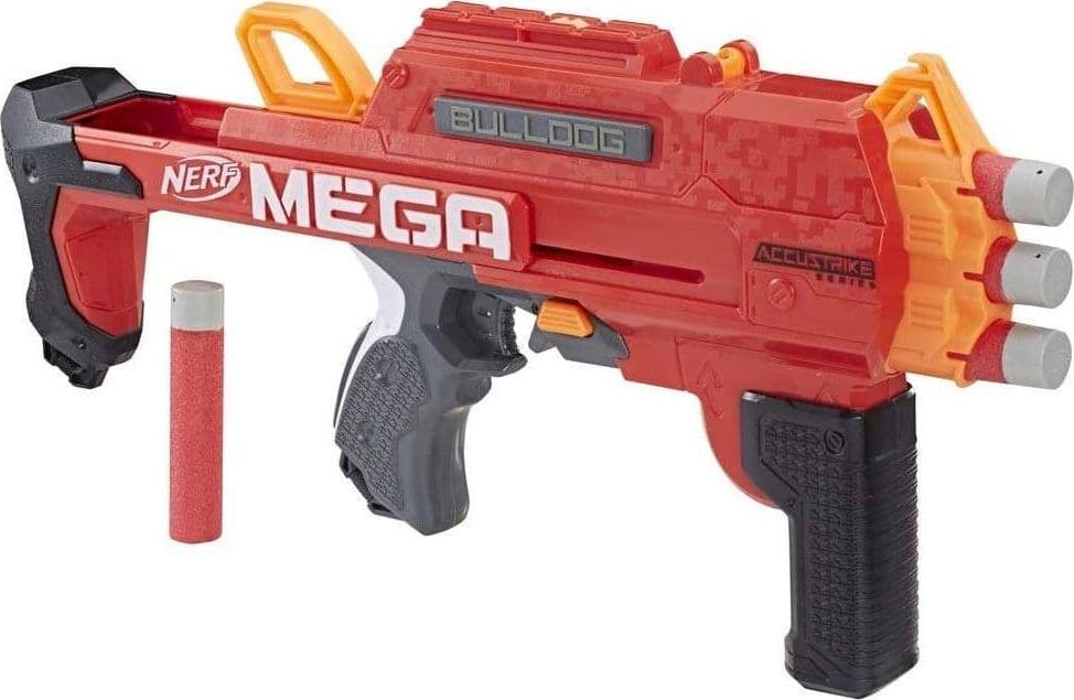 Fucile-Giocattolo-Bambini-N-strike-Mega-Bulldog-Con-3-Munizioni-Accustrike