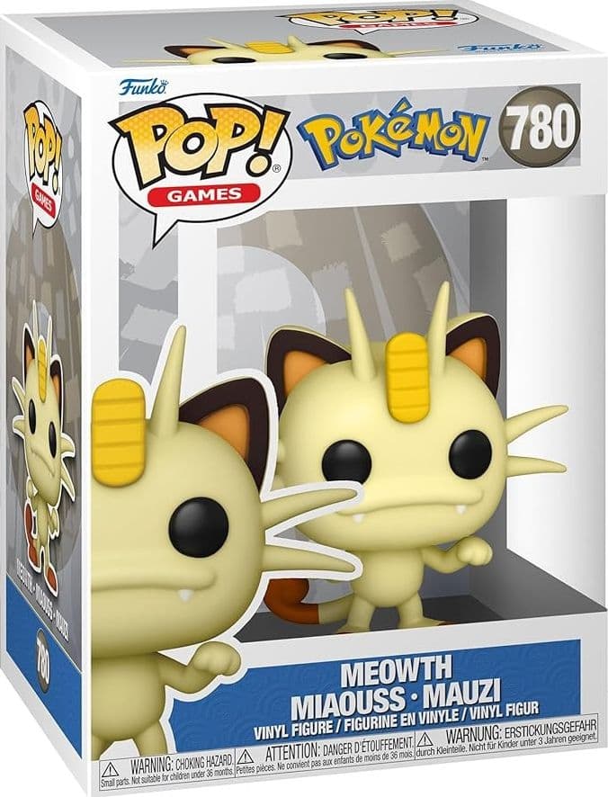 FUNKO-POP!-GAMES:-POKEMON---MEOWTH