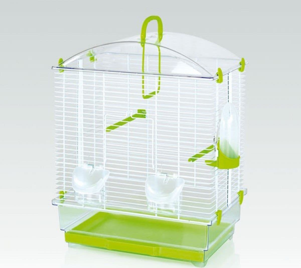 GABBIA PER CANARINI E PICCOLI VOLATILI CON FONDO IN PLASTICA VERDE + ACCESSORI Prodotti per animali domestici/Uccelli/Gabbie e accessori/Gabbie Trade Shop italia - Napoli, Commerciovirtuoso.it