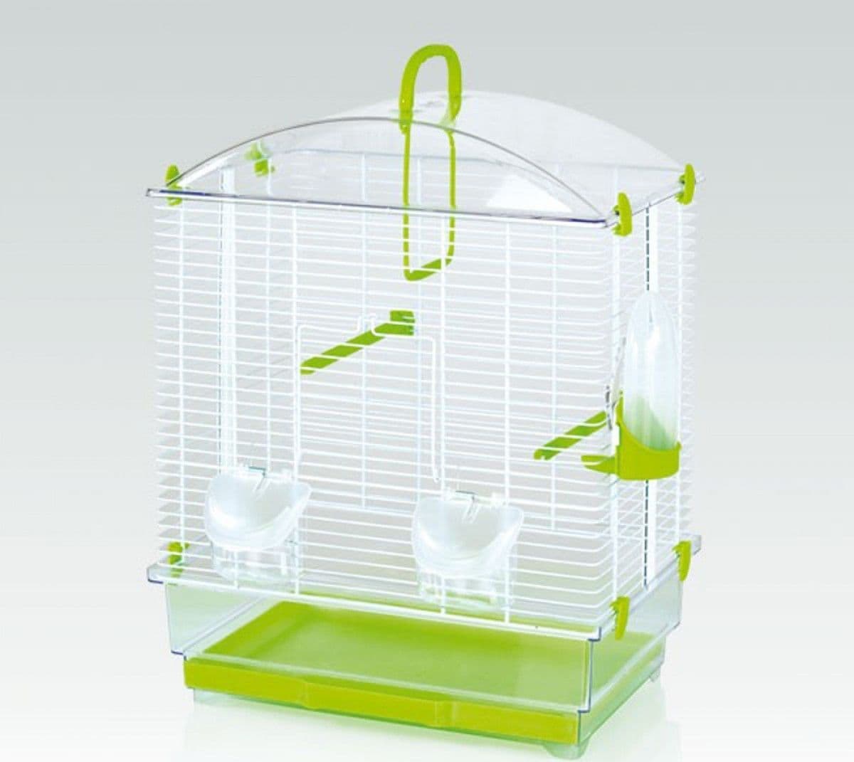 GABBIA PER CANARINI E PICCOLI VOLATILI CON FONDO IN PLASTICA VERDE + ACCESSORI Prodotti per animali domestici/Uccelli/Gabbie e accessori/Gabbie Trade Shop italia - Napoli, Commerciovirtuoso.it