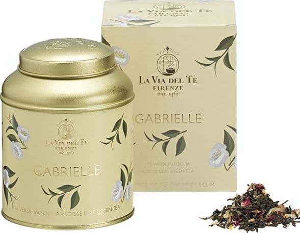 Gabrielle - Tè verde in Lattina Regalo Alimentari e cura della casa/Caffè tè e bevande/Tè e tisane/Tè verde MariTea bottega del Tè - Lodi, Commerciovirtuoso.it