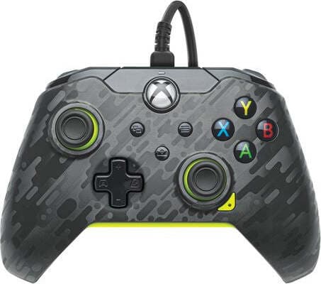 Gamepad-PDP-049-012-CMGY-XBOX-Electric-Carbon-Wired