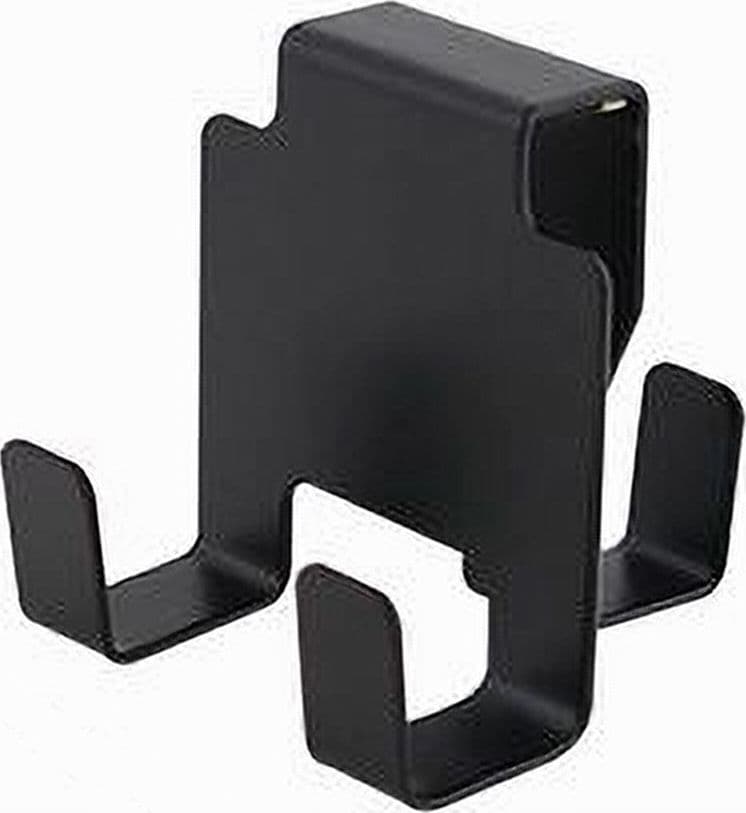 GANCIO BIFACCIALE PER PORTA BOX DOCCIA 3 GANCI ACCAPPATOIO TELO BAGNO NERO 87772 in Ganci portasciugamani Trade Shop italia - Napoli, commercioVirtuoso.it