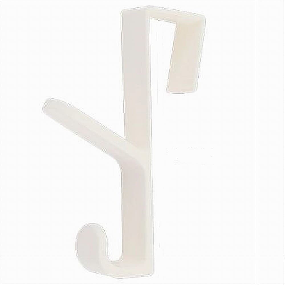 GANCIO DIETRO PORTA DOPPIO APPENDERE ASCIUGAMANI VESTITI BAGNO CASA BIANCO 87020 in Appendiabiti sopraporta Trade Shop italia - Napoli, commercioVirtuoso.it