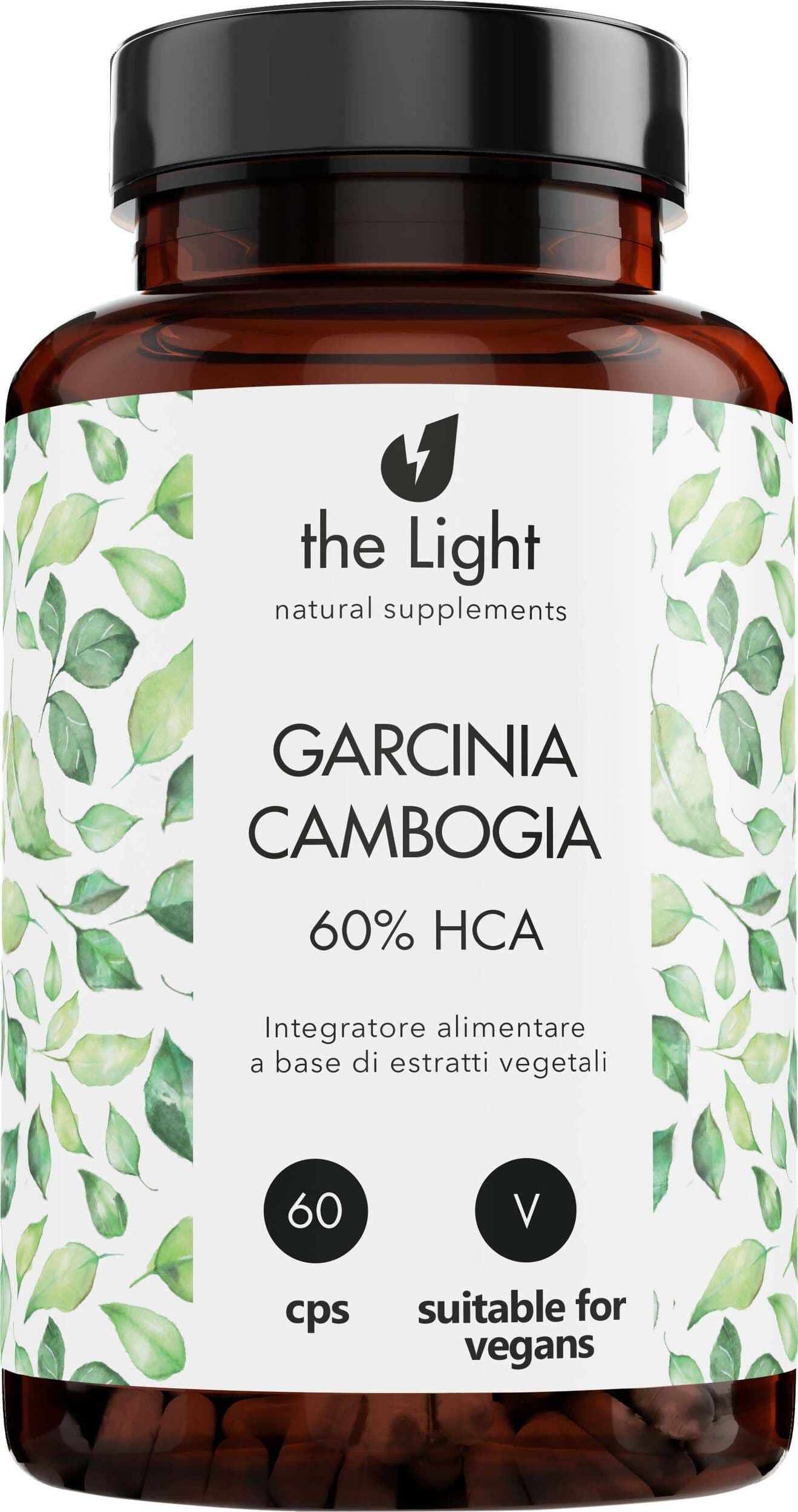 Garcinia Cambogia Extra Forte Pura 60% HCA 60-1200mg Integratori per Dimagrire Blocca Fame Soppressore Appetito Brucia Grassi Naturale Termogenico Salute e cura della persona/Alimentazione e nutrizione/Prodotti dimagranti e perdita di peso/Garcinia cambogia The Light Nutrition - Milano, Commerciovirtuoso.it