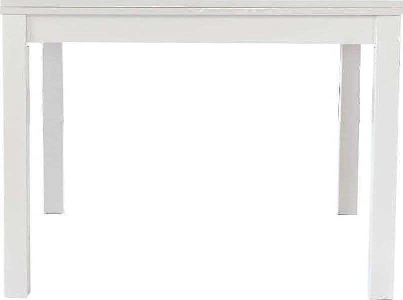 GARRETT---tavolo-da-pranzo-moderno-allungabile-a-libro-frassinato-100x100/200-Bianco-Milani-Home