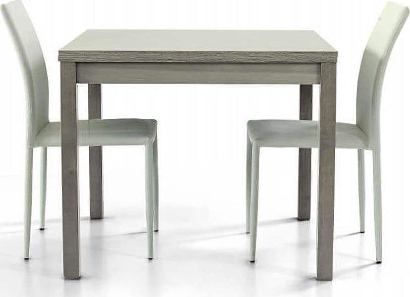 GARRETT---tavolo-da-pranzo-moderno-allungabile-a-libro-in-rovere-90x90/180-Grigio-Milani-Home