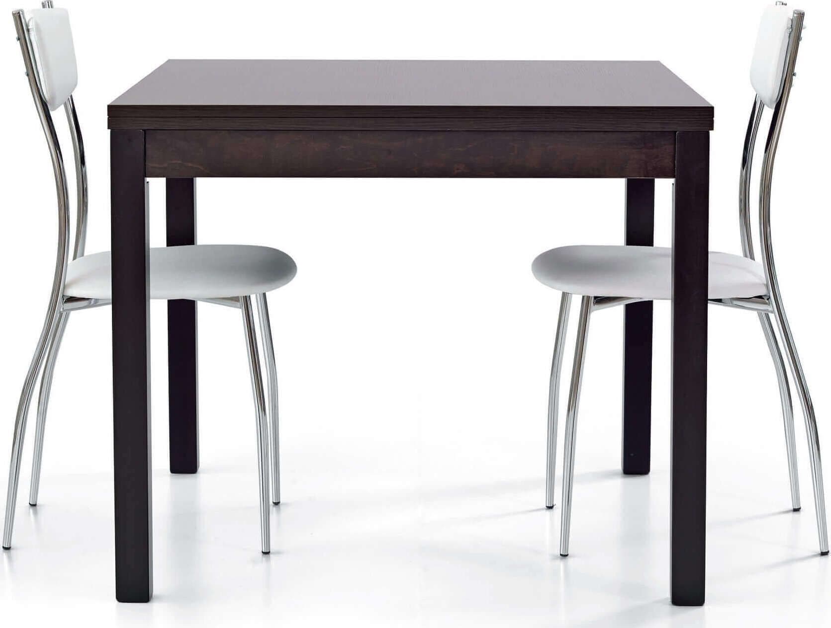 GARRETT---tavolo-da-pranzo-moderno-allungabile-a-libro-in-rovere-90x90/180-Marrone-Milani-Home