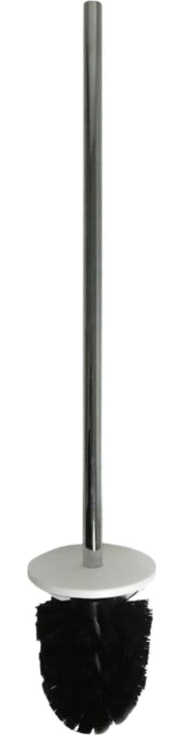 Gedy-Ciuffo-per-spazzolino-wc-RADON-nero-con-dischetto-bianco
