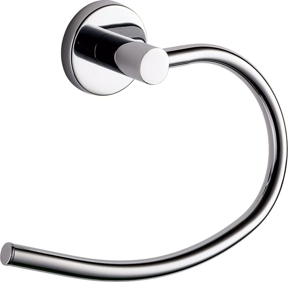 GEDY--PORTASALVIETTE-AD-ANELLO-CM-35-CROMATO-SERIE-G.FELCE,-FISSAGGIO-A-VITE