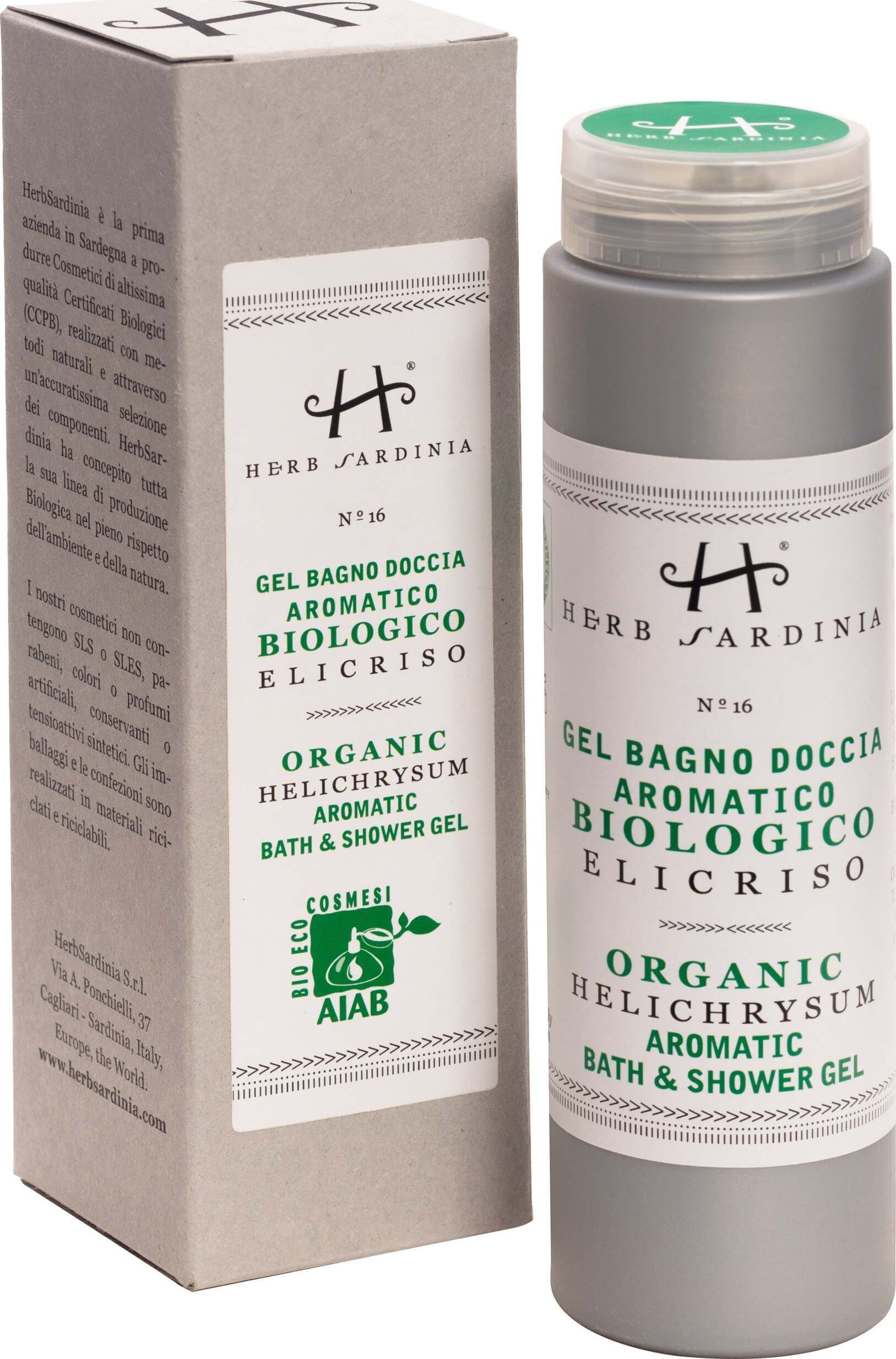 Gel Bagno Doccia Bio Elicriso 200 ml Herb Sardinia