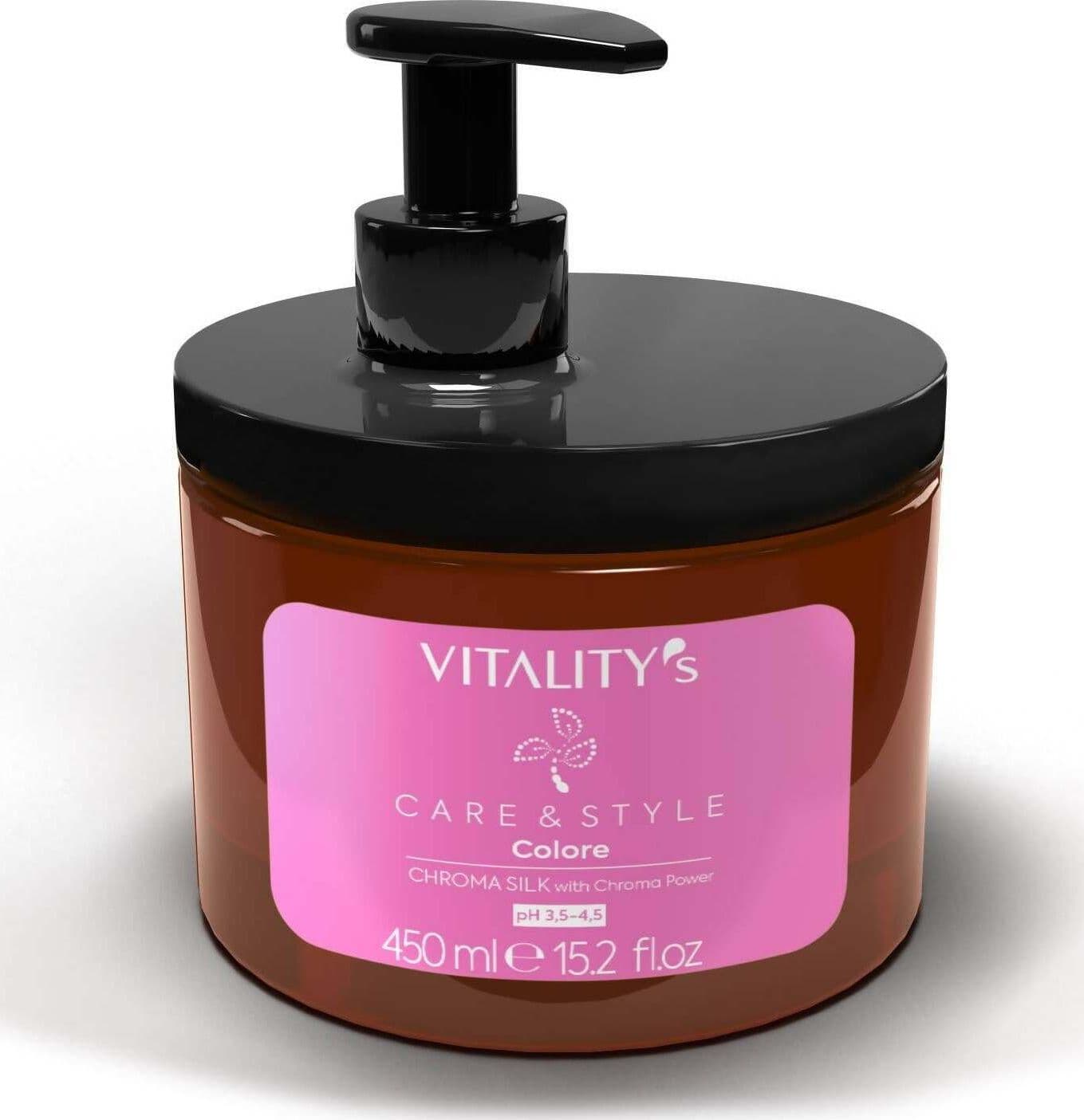 Gel Maschera Per Capelli Colorati Vitality's 450 Ml Con Ph Acido Chiude La Cuticola Del Capello Bellezza/Cura dei capelli/Maschere per capelli MondoCapelli - Barcellona Pozzo di Gotto, Commerciovirtuoso.it