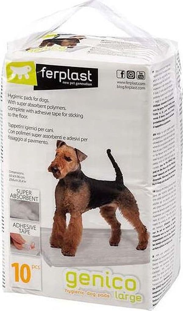 GENICO-LARGE-Tappetini-igienici-per-cani-in-materiale-super-assorbente-Ferplast