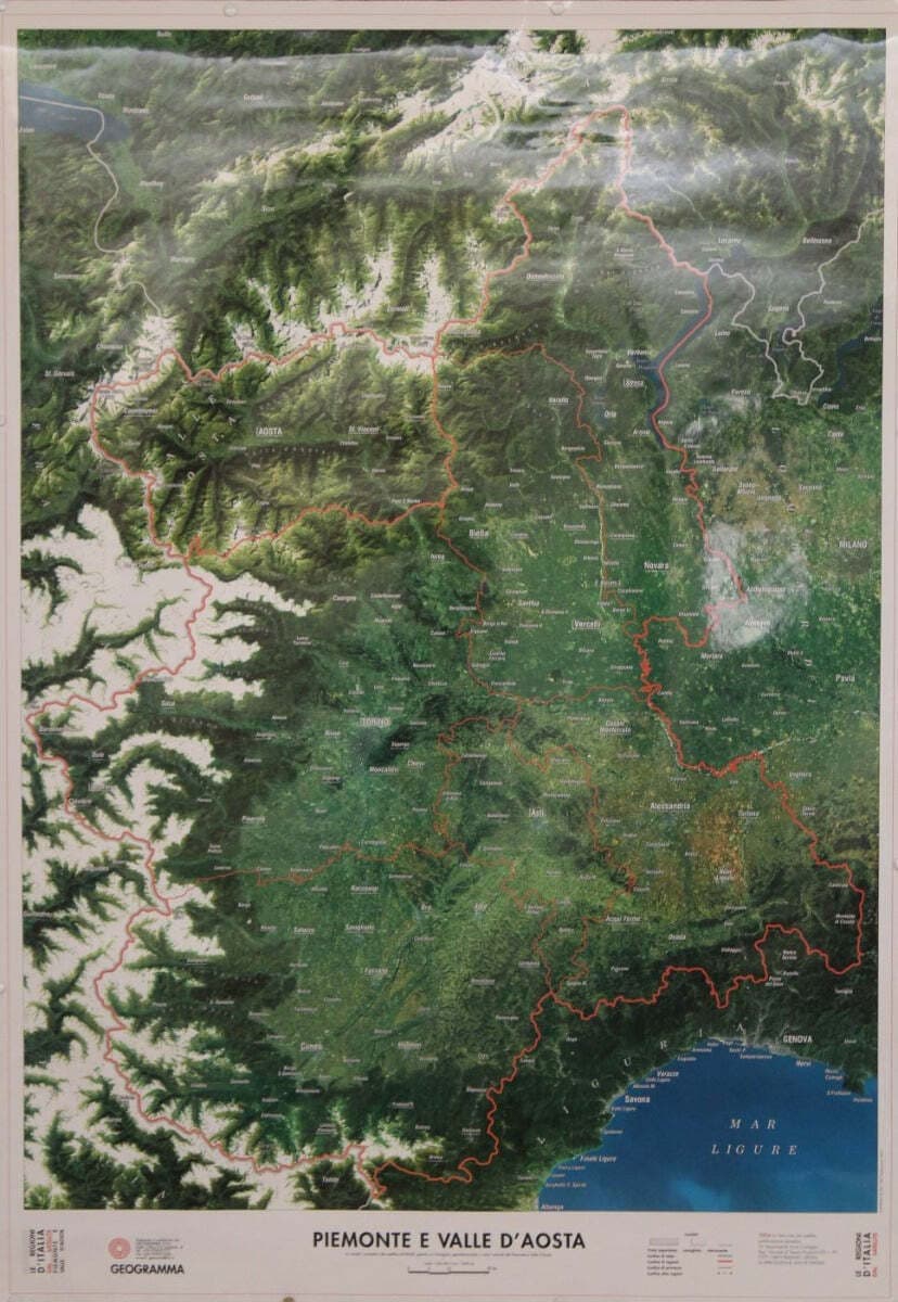 GEOGRAMMA---MAPPA-PIEMONTE-E-VALLE-D'AOSTA-CARTA-SATELLITARE-100X70CM-scala-1:320.000