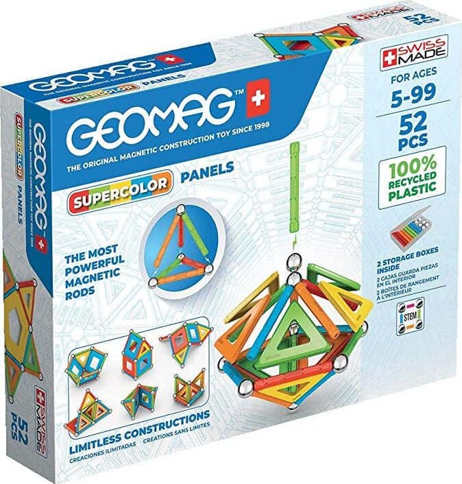Geomag-Costruzioni-Magnetiche-Supercolor-Panels-Recycled-52-Pezzi