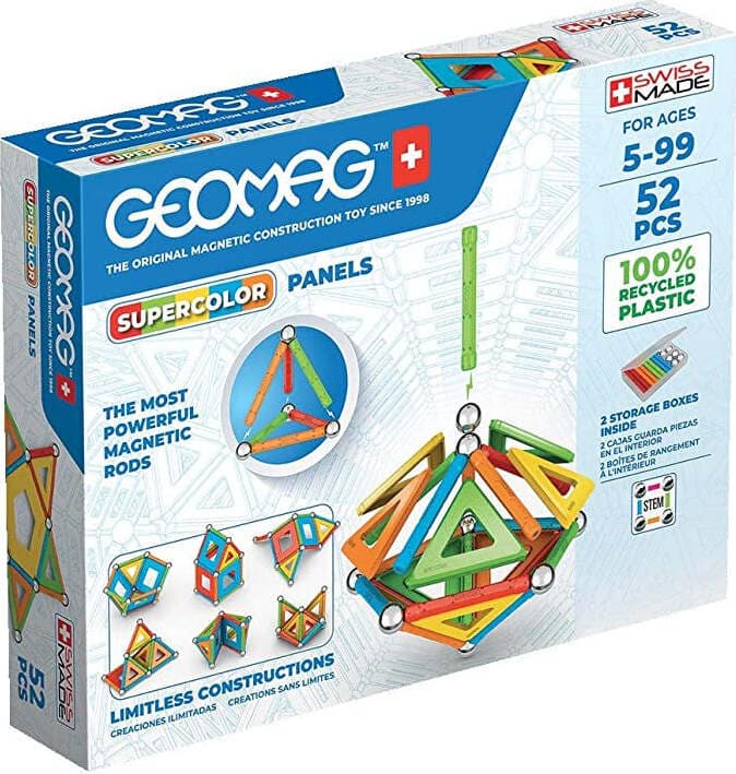 Geomag-Costruzioni-Magnetiche-Supercolor-Panels-Recycled-52-Pezzi