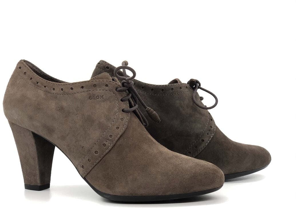 GEOX Francesina donna D MARIAN D grey in Sneaker casual Calzature Durello - Agna, commercioVirtuoso.it