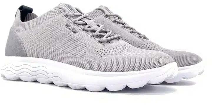 GEOX Sneaker Uomo Spherica Grigio Chiaro in Sneaker casual Calzature Durello - Agna, commercioVirtuoso.it