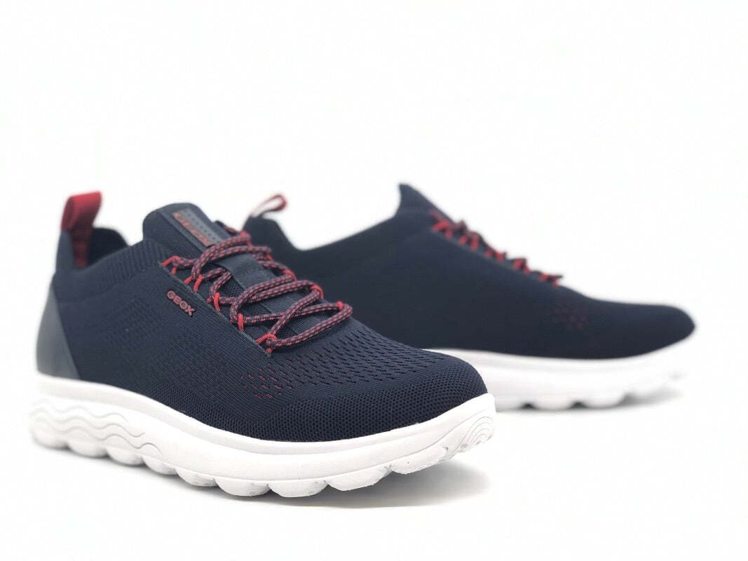 GEOX Sneaker uomo U Spherica A Blu in Sneaker casual Calzature Durello - Agna, commercioVirtuoso.it