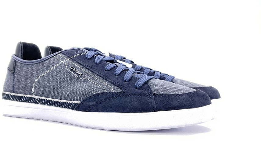 GEOX Sneaker Uomo Walee Navy in Sneaker casual Calzature Durello - Agna, commercioVirtuoso.it
