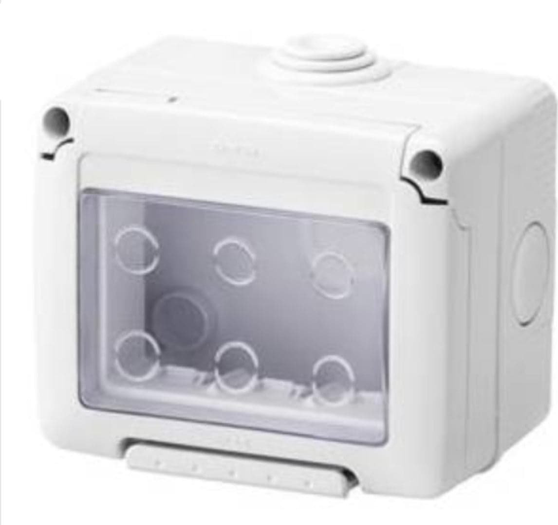 GEWISS---CONTENITORI-VUOTI-STAGNI-3-POSTI---BIANCO