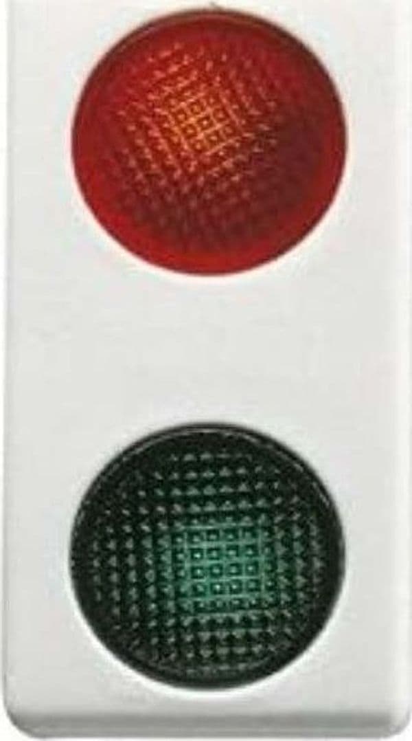 GEWISS---SPIA-SEGNALETICA-DOPPIA-ROSSO/VERDE-230V-SY/WT-GW-20607