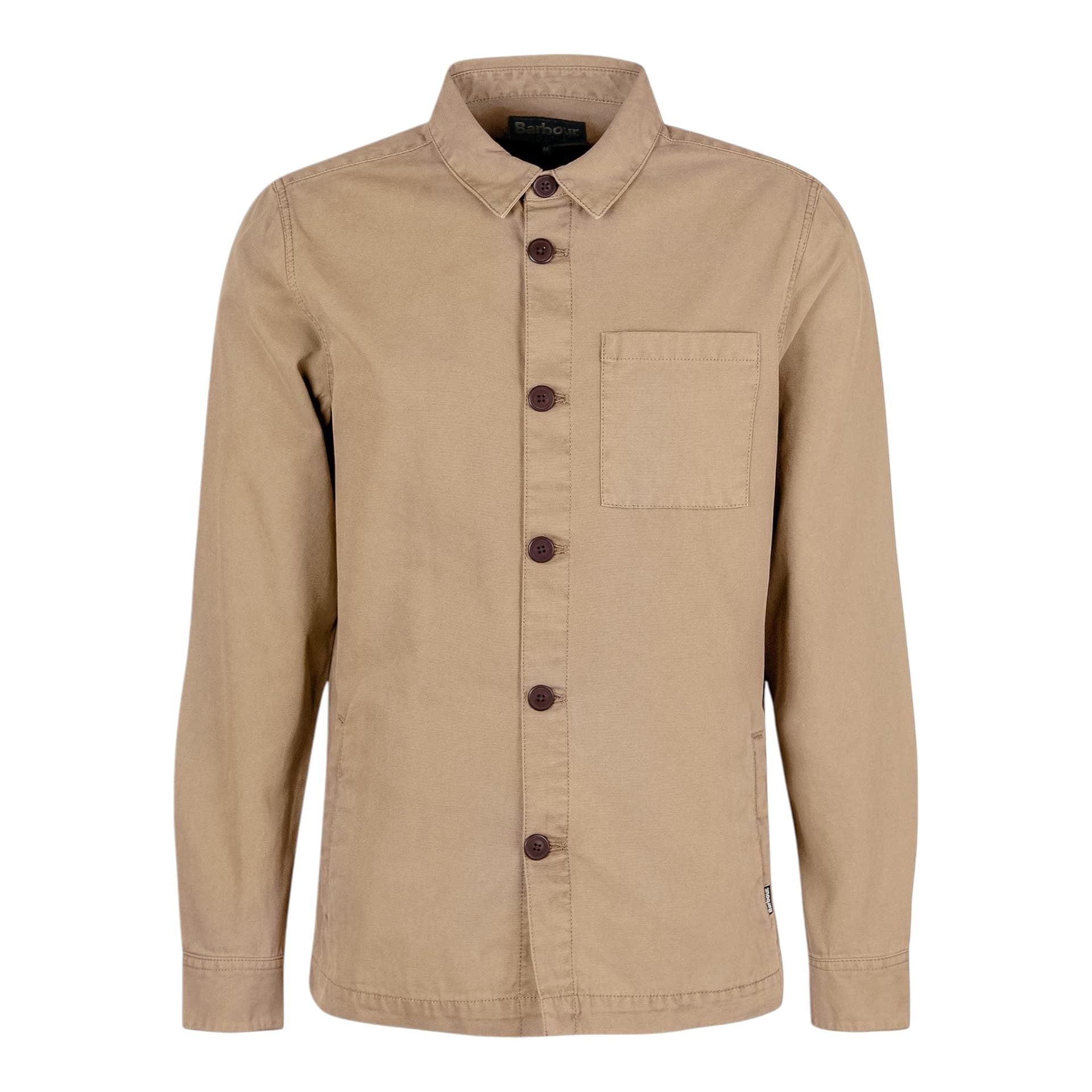 BARBOUR giacca barbour washed overshirt - washed stone da uomo in Giacche Drestige - Casamassima, commercioVirtuoso.it