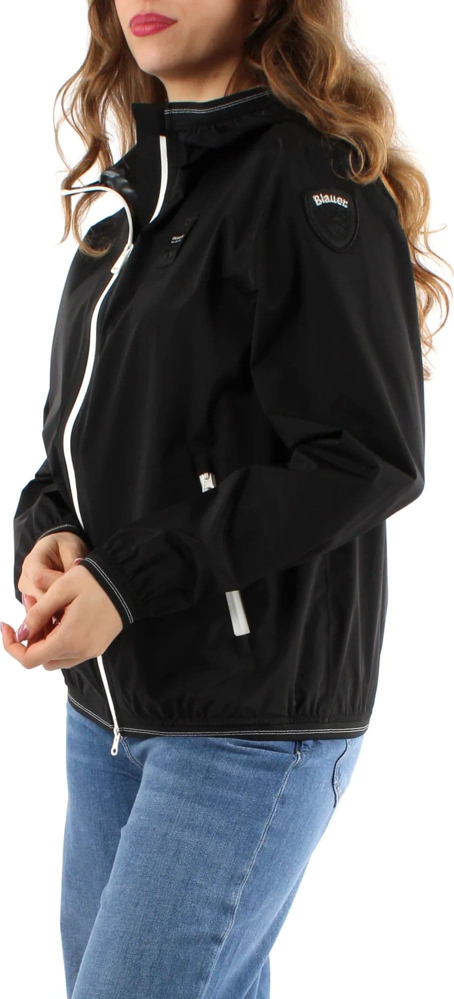 Blauer Giubbino donna corto nastrato mod. Nay- capospalla donna in Giacche Broadway Red - Barletta, commercioVirtuoso.it