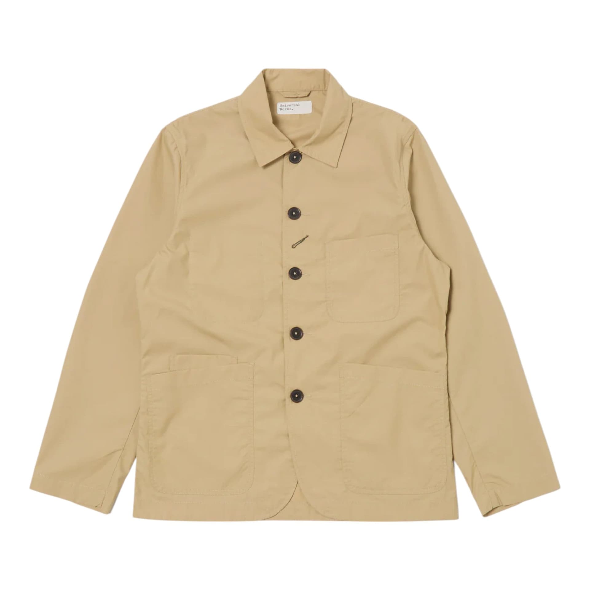 UNIVERSAL WORKS giacca universal works bakers c jacket - sand da uomo in Giacche da chef Drestige - Casamassima, commercioVirtuoso.it