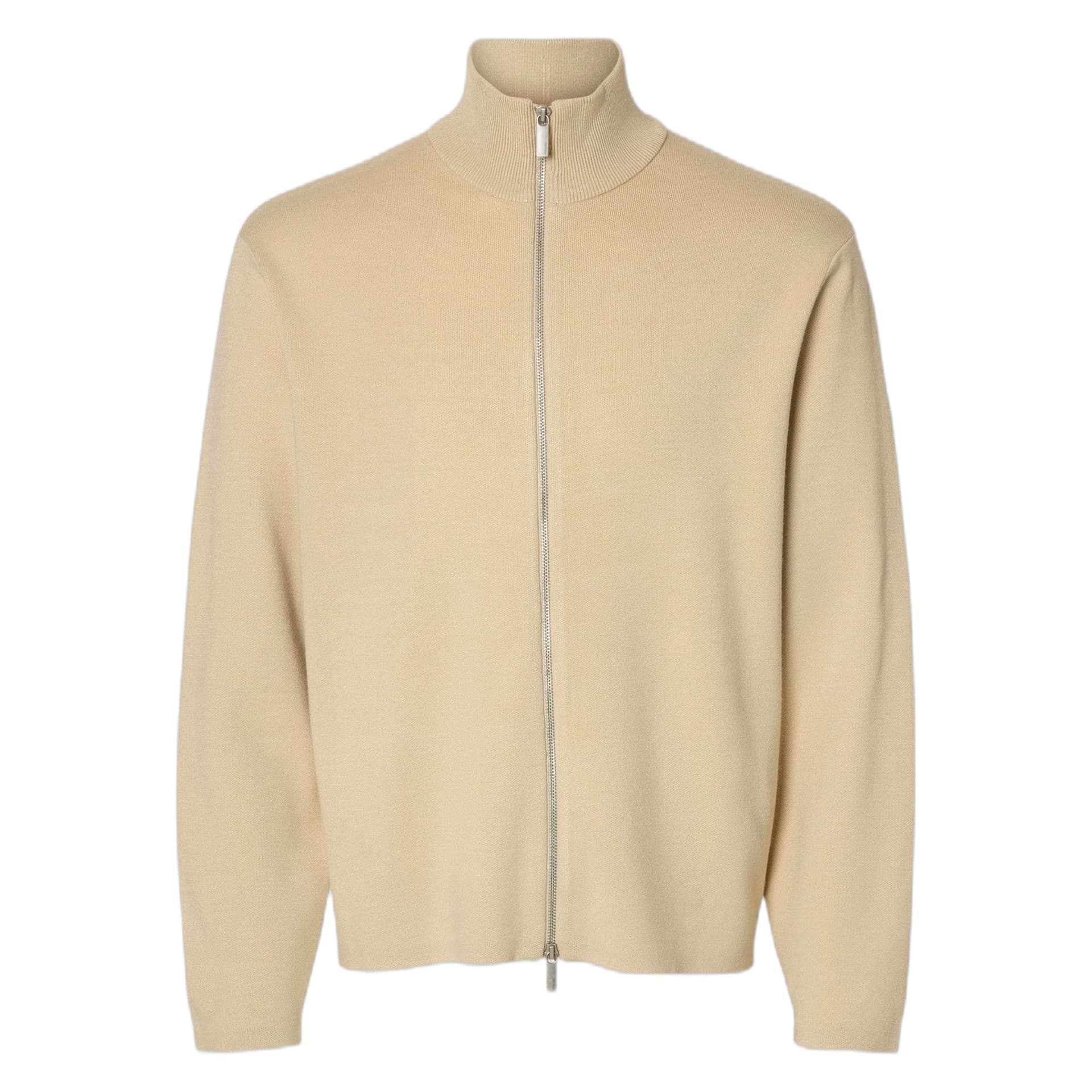 SELECTED HOMME giacca zip selected homme teller relaxed zip cardigan - oatmeal da uomo in Cardigan Drestige - Casamassima, commercioVirtuoso.it