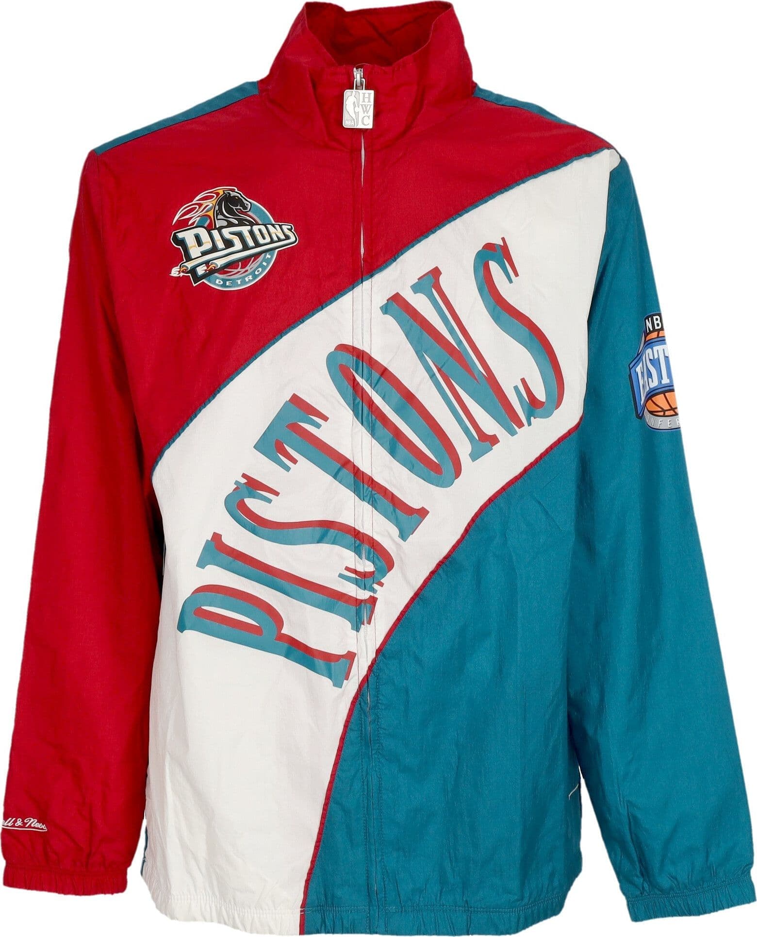MITCHELL & NESS Giacca a Vento Uomo Nba Arched Retro Lined Windbreaker Detpis Multi/white da uomo in Giacche Drestige - Casamassima, commercioVirtuoso.it